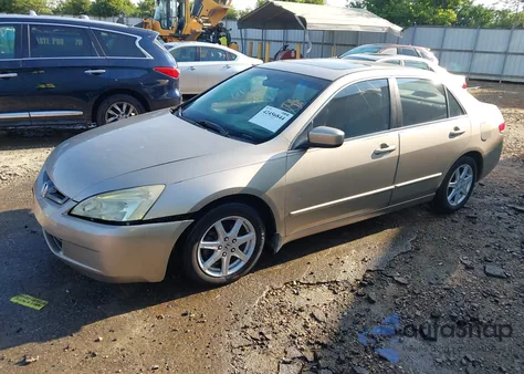 2003 Honda Accord 3.0 Ex из США, поврежденный, VIN 1HGCM66503A059363
